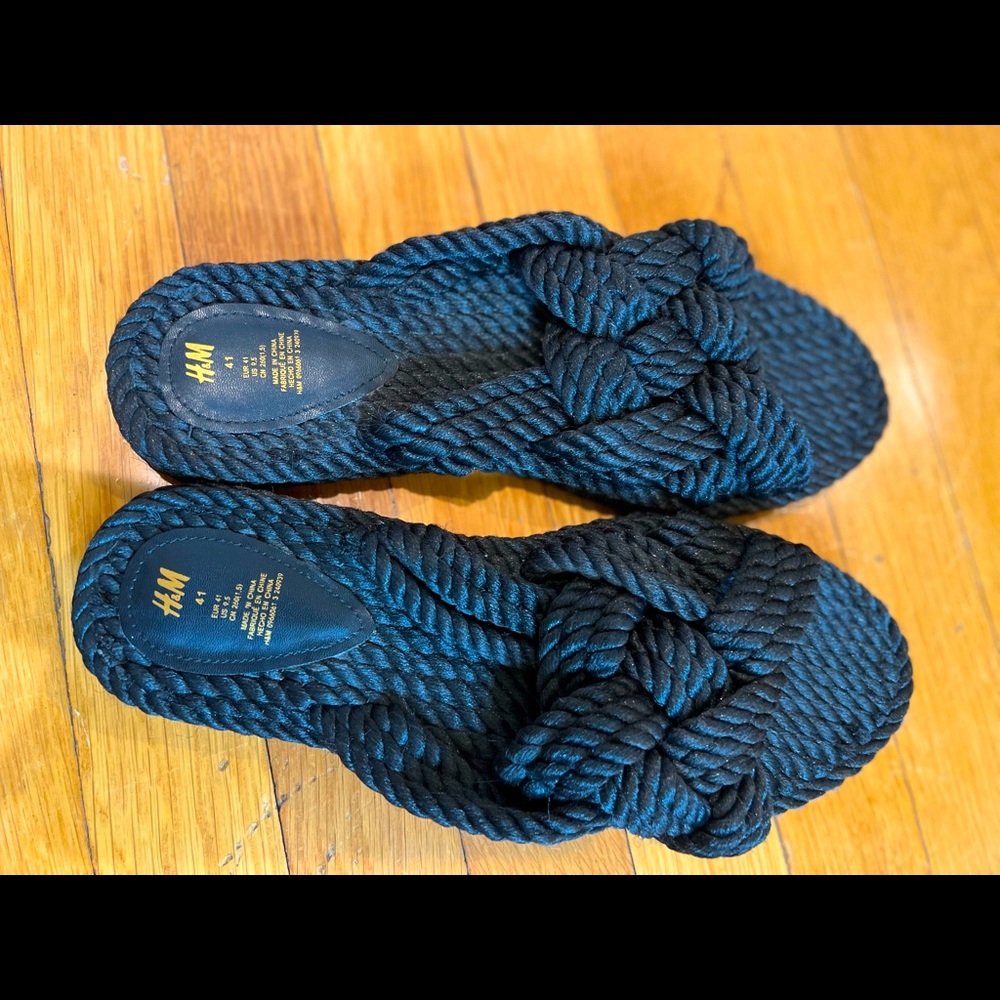 H&M braided rope slides